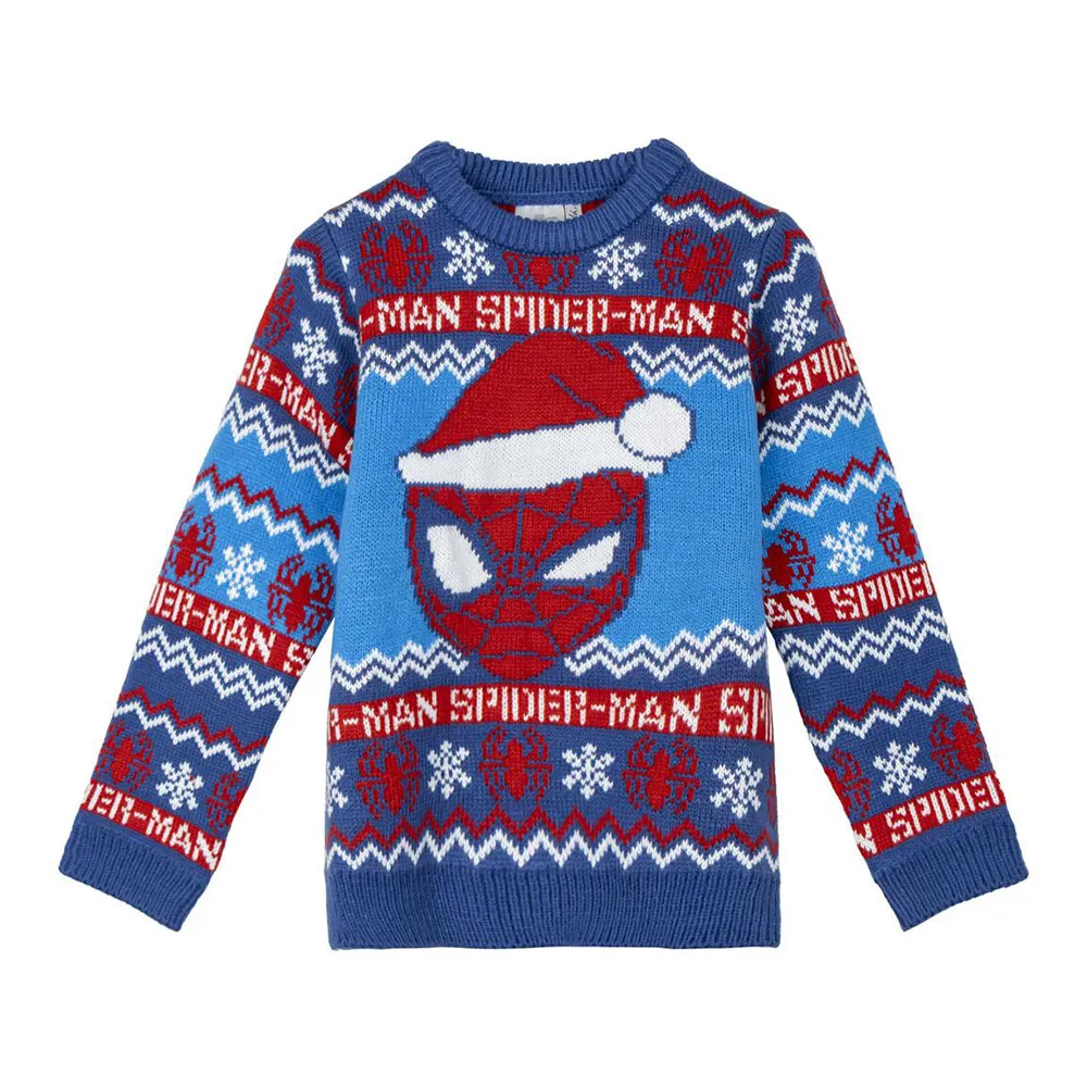 Cerda Group Knitted Christmas Spiderman Pullover