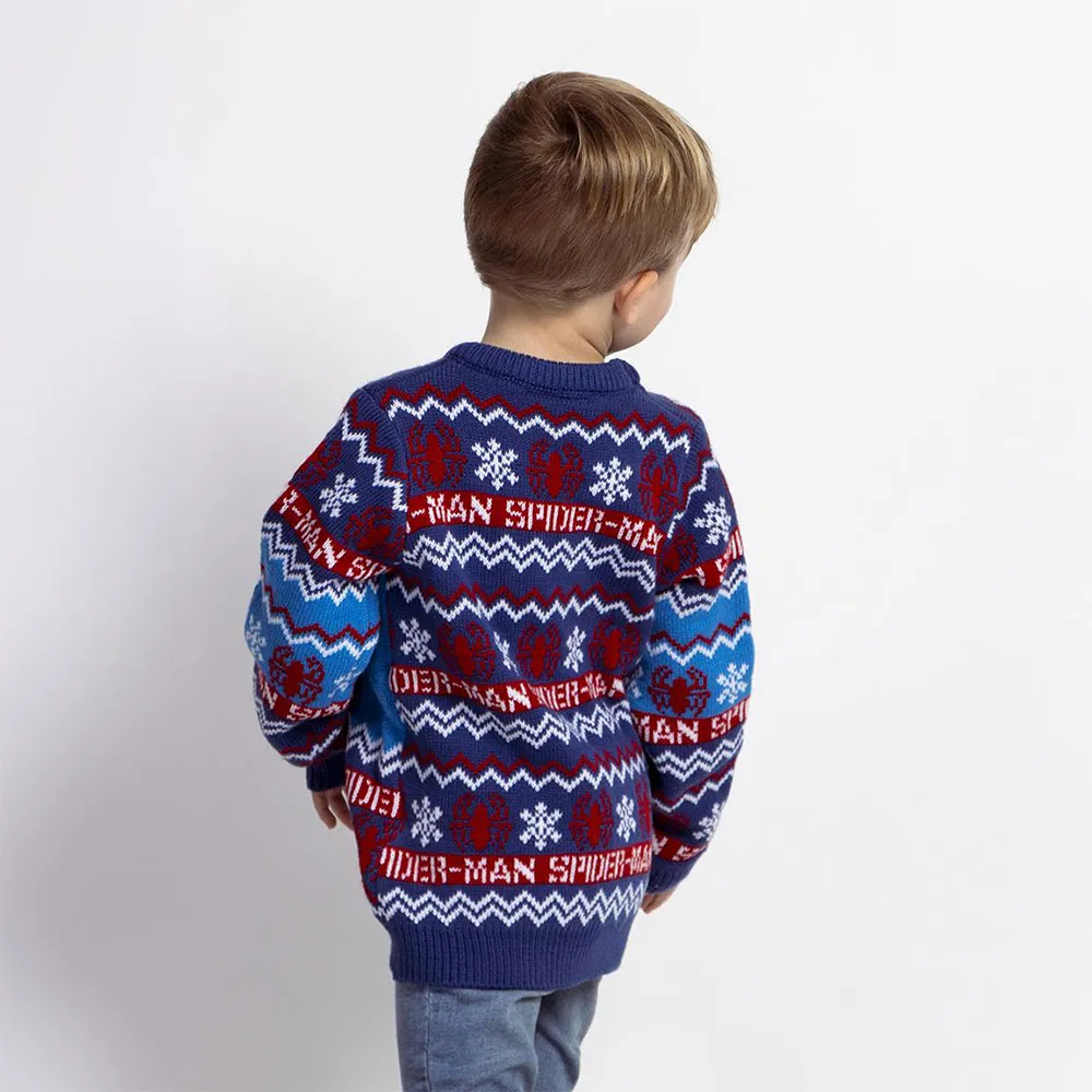 Cerda Group Knitted Christmas Spiderman Pullover