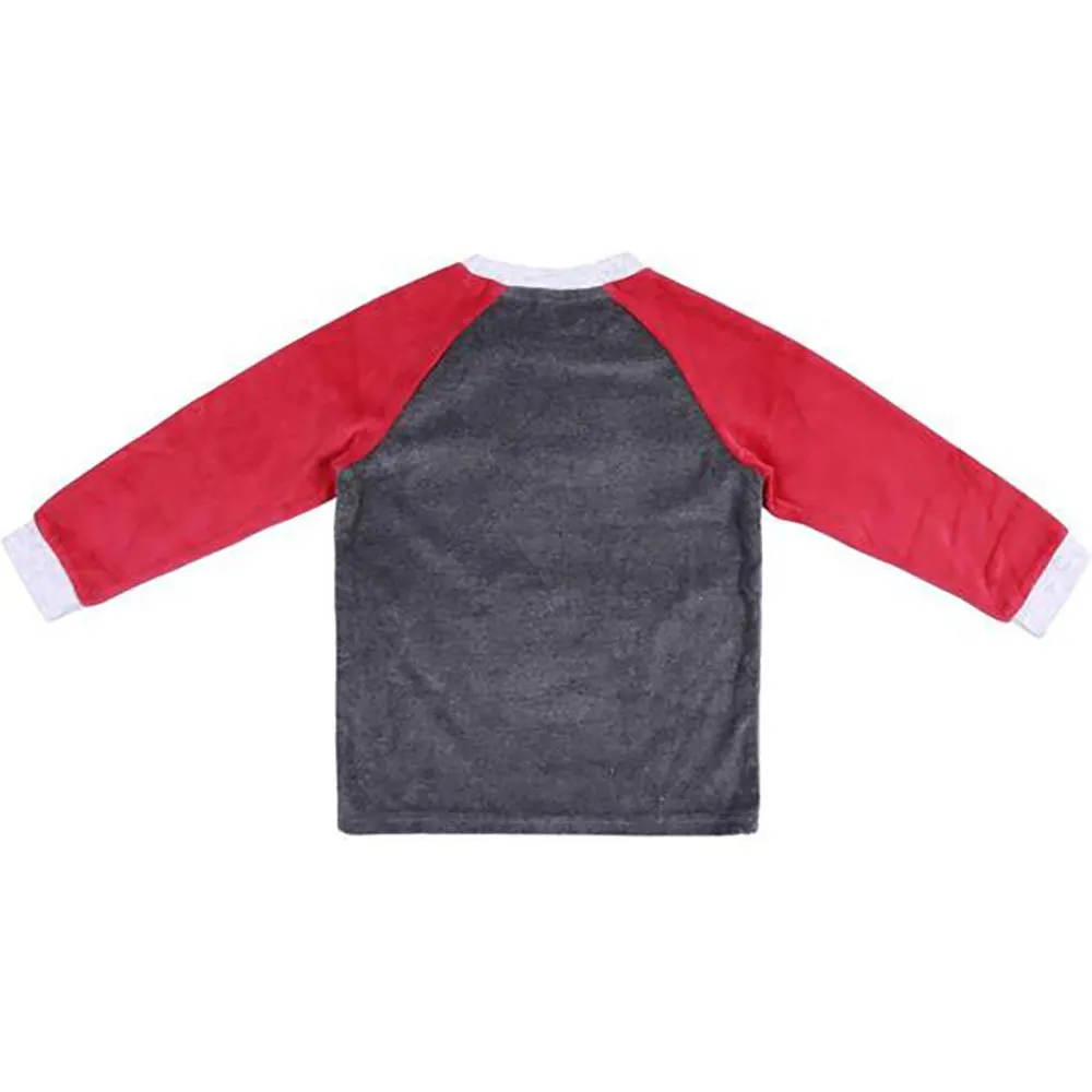 Cerda Group Langer Velor Mickey Pyjama, Grey, 5Y Cerda Group Langer Velor Mickey Pyjama, Grey, 5Y