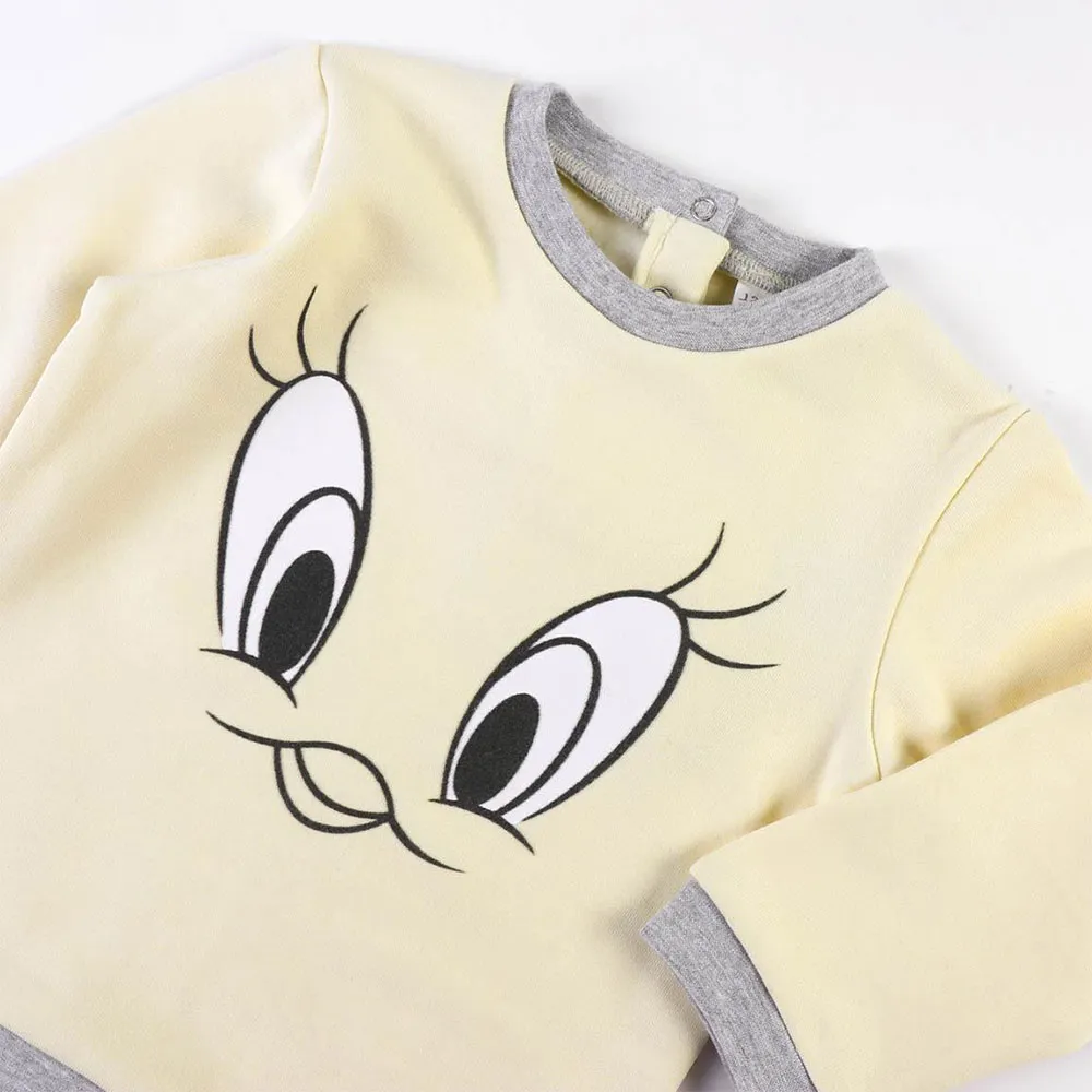 Cerda Group Looney Tunes Piolin Trainingsanzug, Yellow, 1MON Cerda Group Looney Tunes Piolin Trainingsanzug, Yellow, 1MON