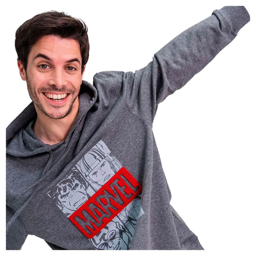 Cerda Group Marvel Kapuzenpullover, Dark gray, S Cerda Group Marvel Kapuzenpullover, Dark gray, S