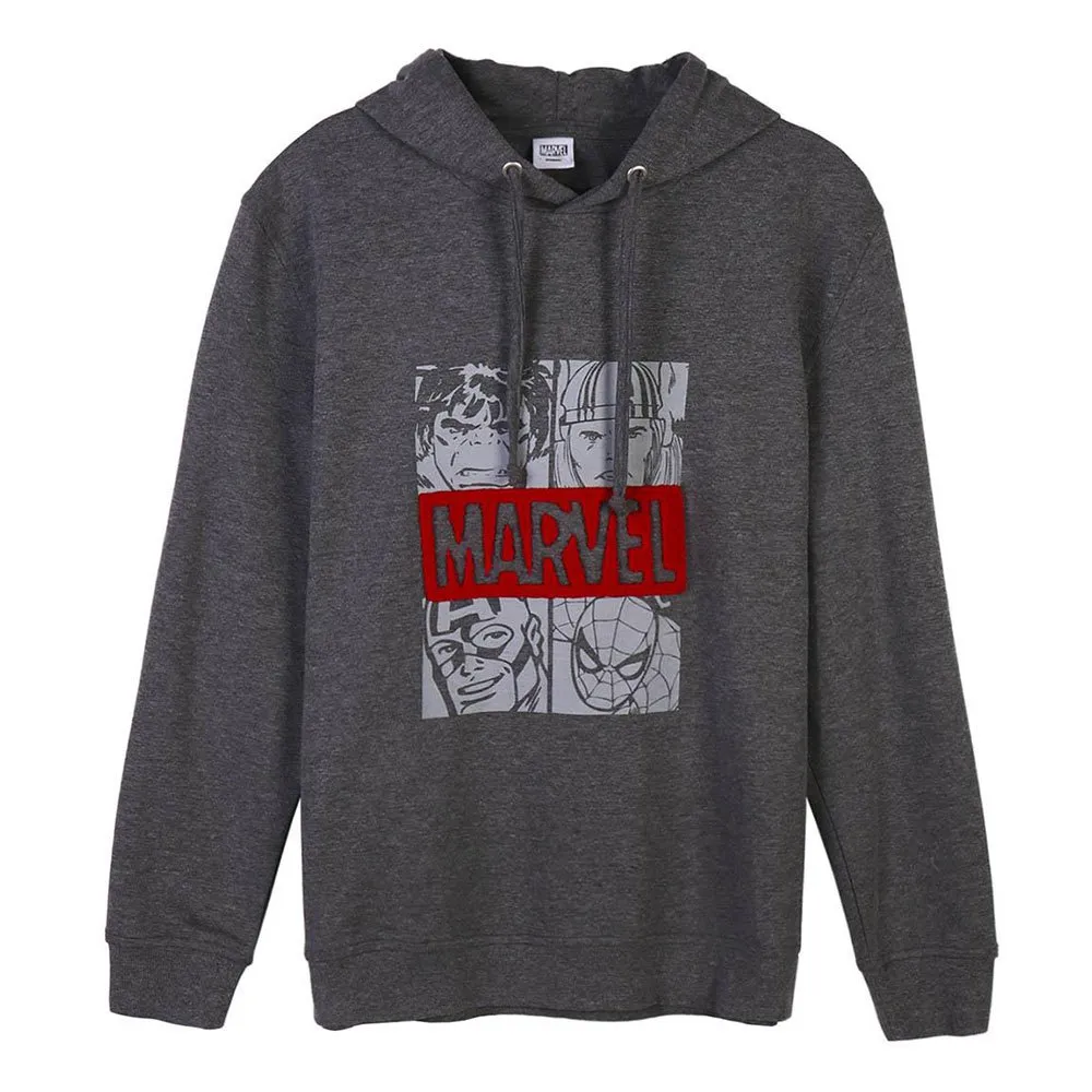 Cerda Group Marvel Kapuzenpullover, Dark gray, S Cerda Group Marvel Kapuzenpullover, Dark gray, S