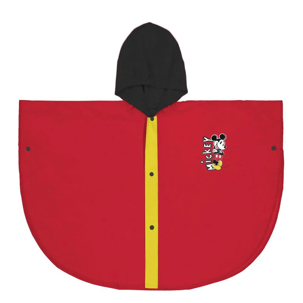 Cerda Group Mickey Poncho, Red, 3-4Y Cerda Group Mickey Poncho, Red, 3-4Y