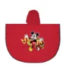Cerda Group Mickey Poncho, Red, 3-4Y