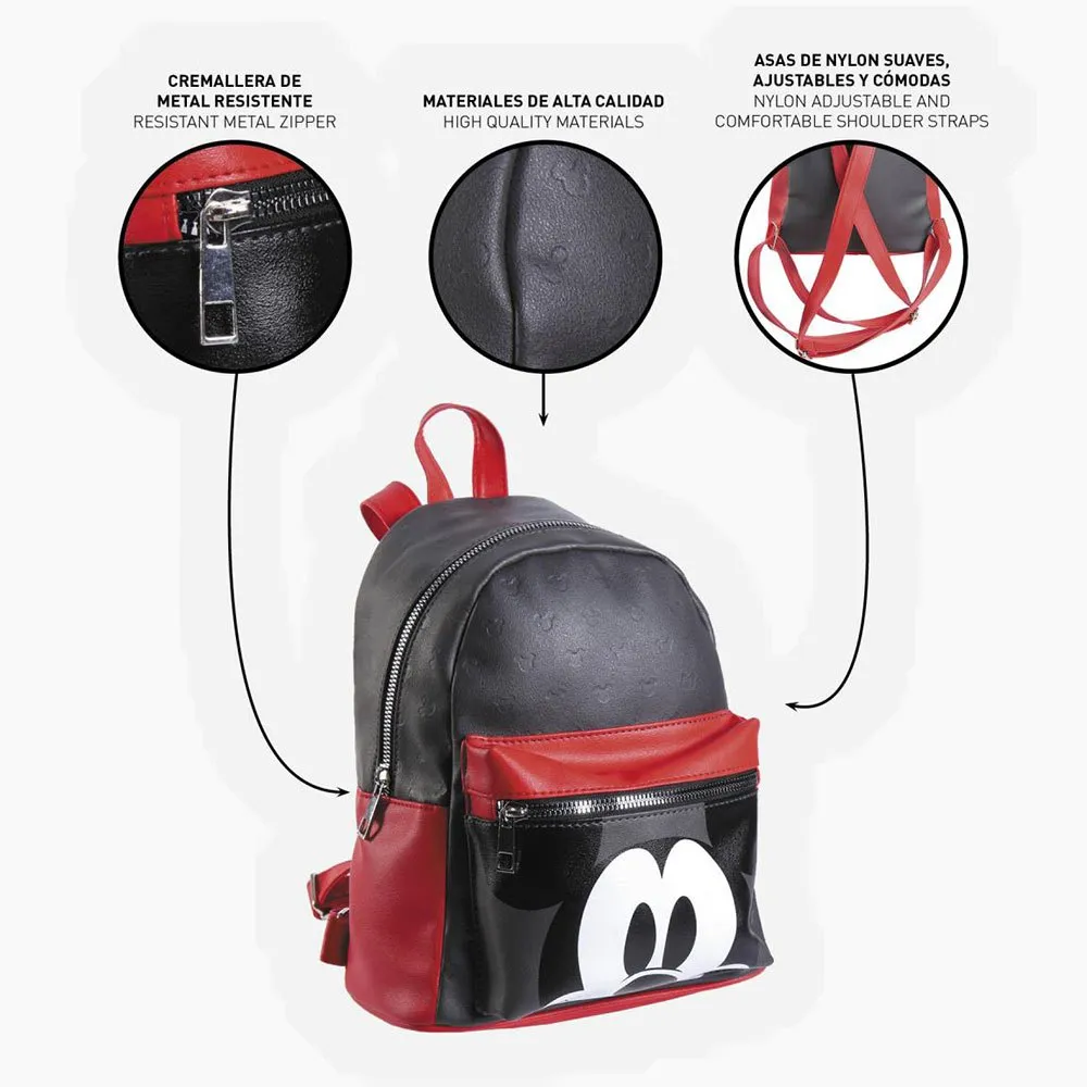 Cerda Group Micky Rucksack, Black / red