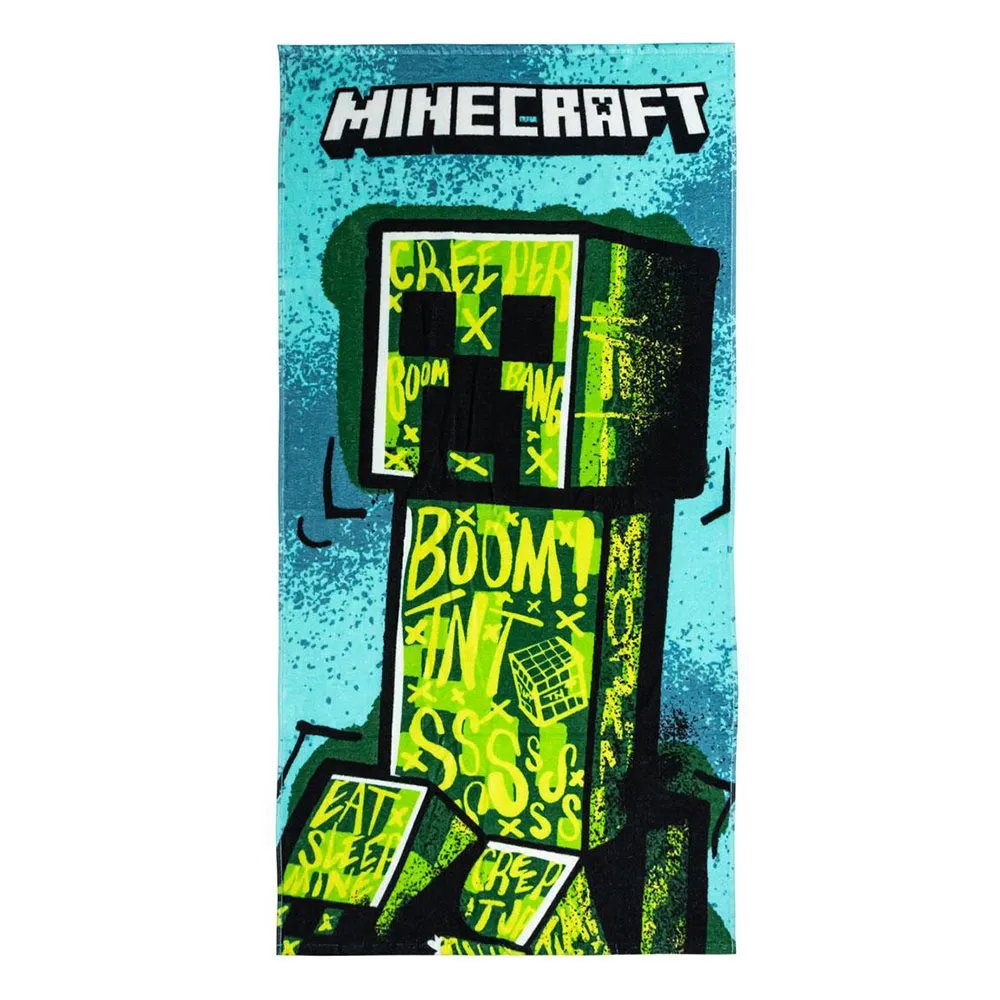 Cerda Group Minecraft Handtuch, Green, One Size Cerda Group Minecraft Handtuch, Green, One Size