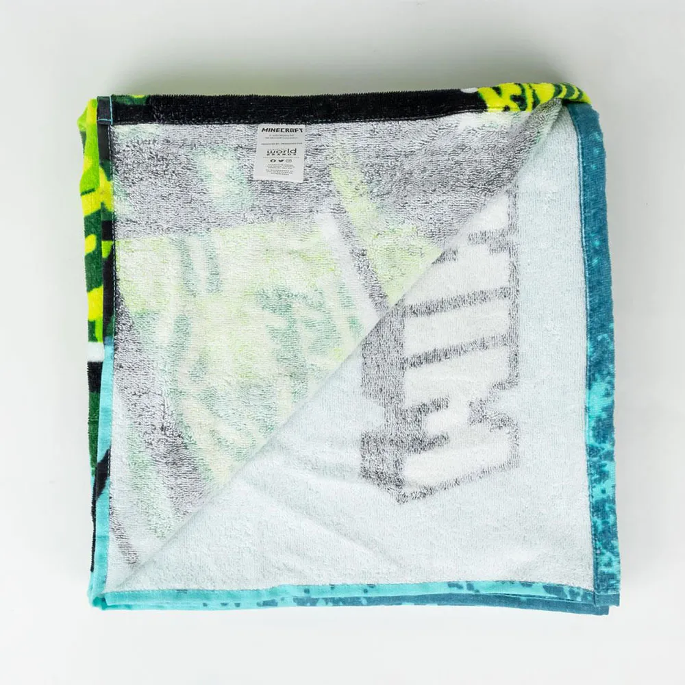 Cerda Group Minecraft Handtuch, Green, One Size Cerda Group Minecraft Handtuch, Green, One Size