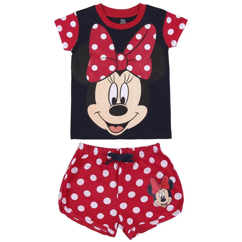 Cerda Group Minnie Kurzarm-pyjama, Red, 6Y Cerda Group Minnie Kurzarm-pyjama, Red, 6Y