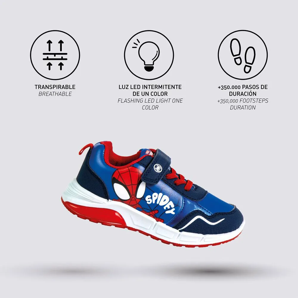 Cerda Group Pvc Sole With Lights Spidey Sportschuhe Cerda Group Pvc Sole With Lights Spidey Sportschuhe