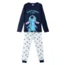 Cerda Group Single Jersey Stitch Langarm-pyjama, Blue, 12Y