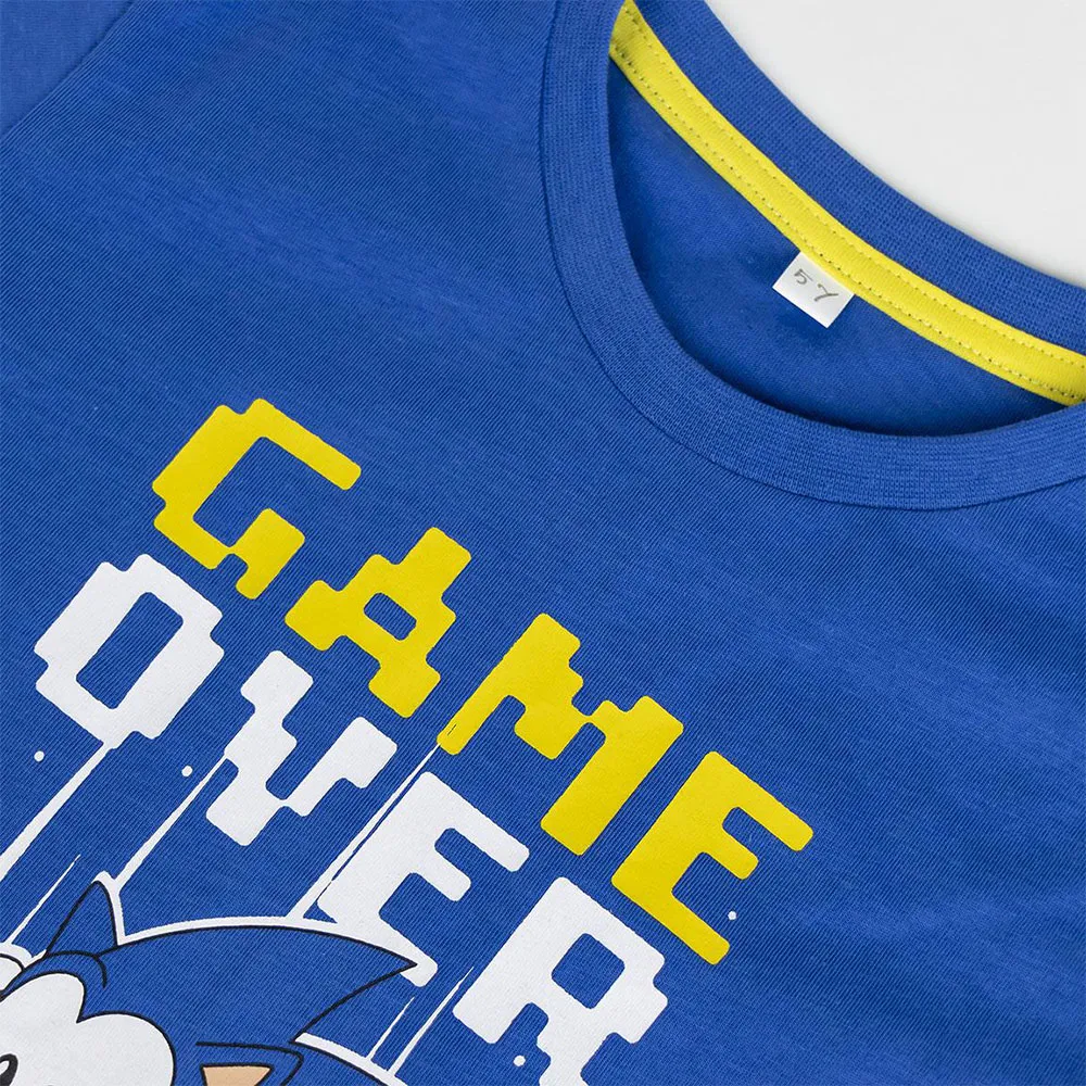 Cerda Group Sonic Kurzarm-pyjama, Blue, 6Y Cerda Group Sonic Kurzarm-pyjama, Blue, 6Y