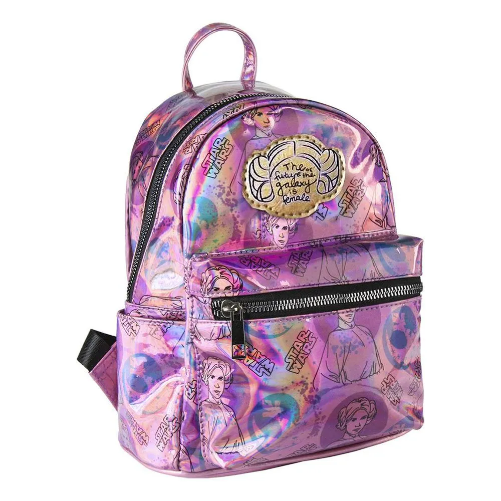 Cerda Group Star Wars Leder Lässiger Modischer Rucksack, Lilac