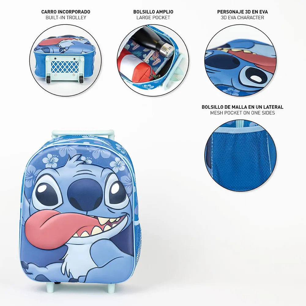 Cerda Group Stitch 3d-rucksack, Blue 2 Cerda Group Stitch 3d-rucksack, Blue 2