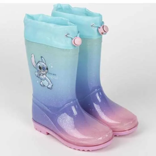 Cerda Group Stitch Pvc-regenboots, Multicolor, EU 32