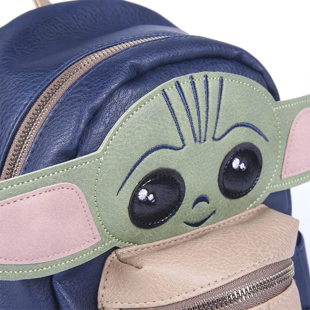 Cerda Group The Mandalorian Star Wars Grogu-rucksack 22 Cm, Green / beige