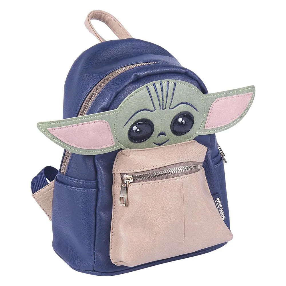 Cerda Group The Mandalorian Star Wars Grogu-rucksack 22 Cm, Green / beige