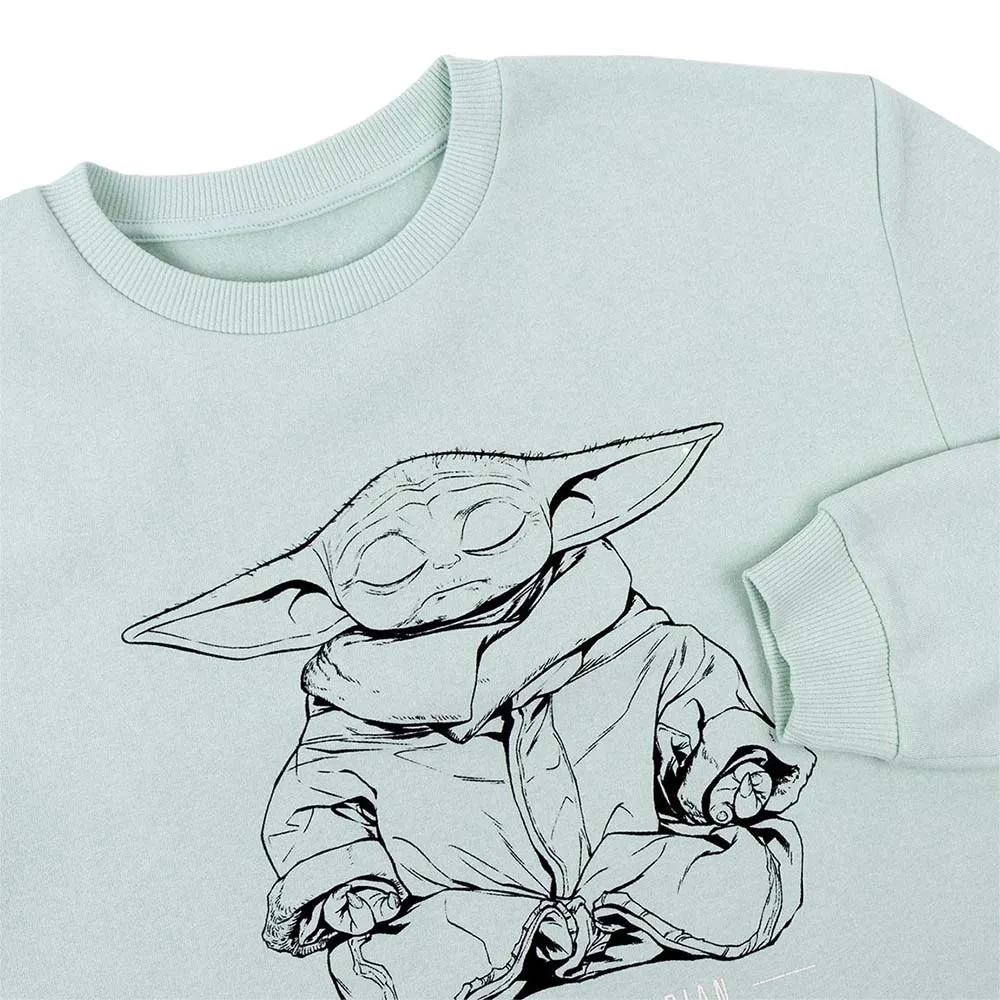 Cerda Group The Mandalorian Sweatshirt, Light green, XS