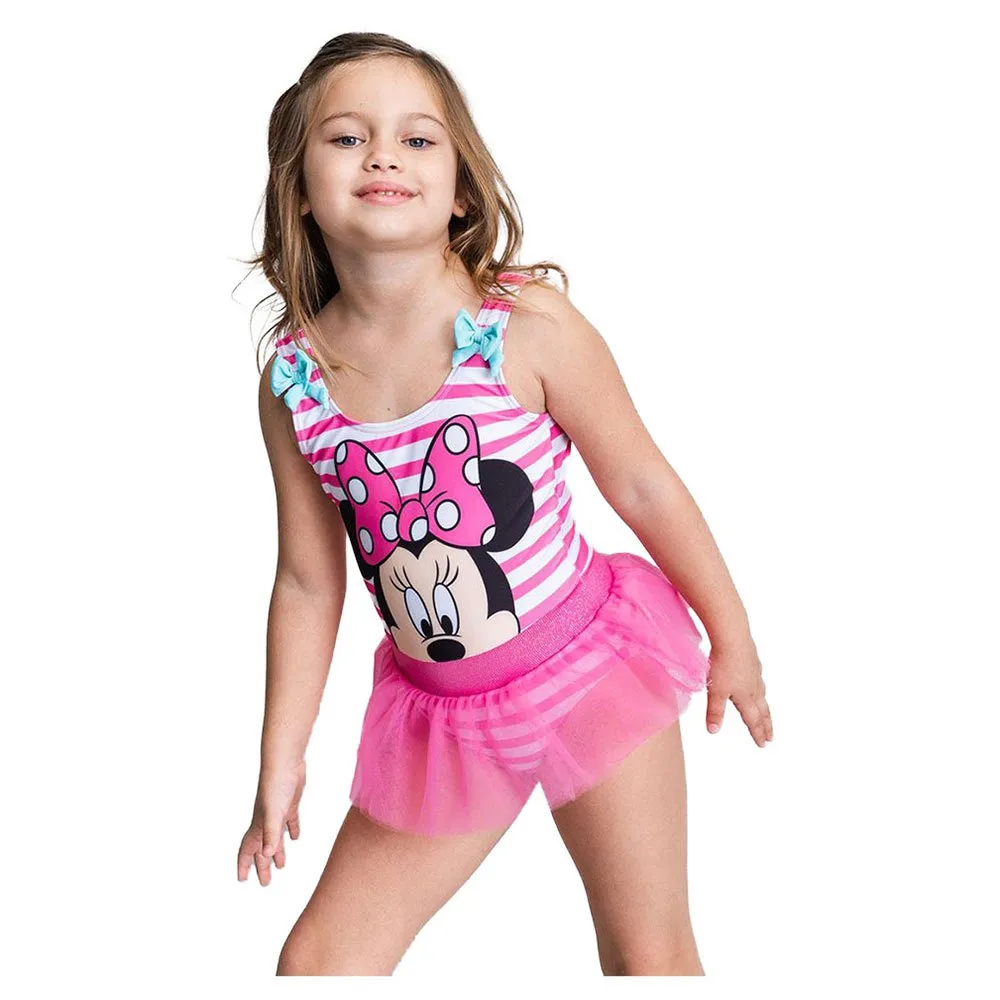 Cerda Group Tulle Minnie Badeanzug, Pink, 4Y Cerda Group Tulle Minnie Badeanzug, Pink, 4Y