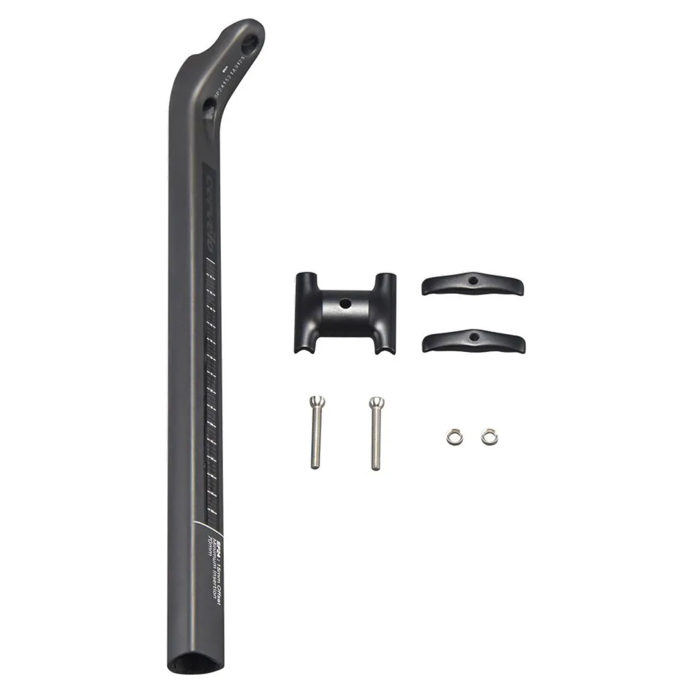 Cervélo Sp24 15mm Offset Sattelstütze, Black, One Size Cervélo Sp24 15mm Offset Sattelstütze, Black, One Size