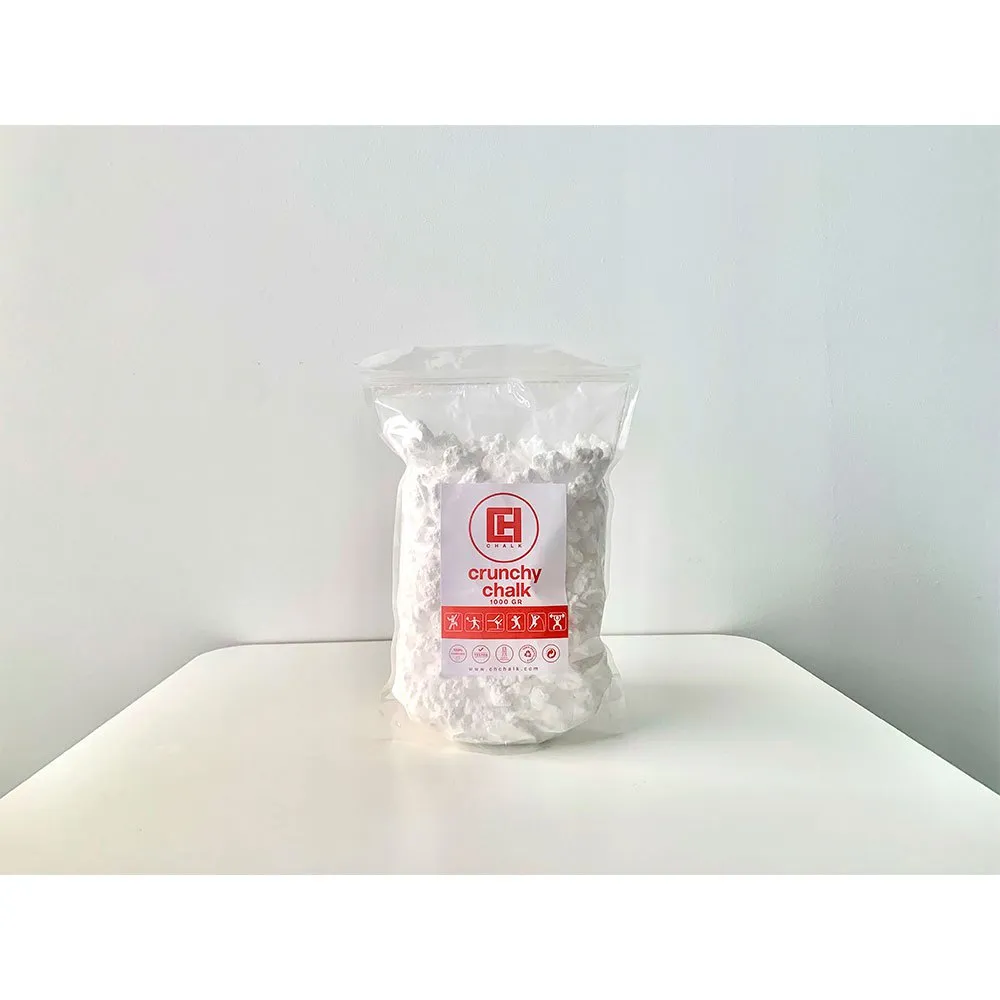 Ch Chalk Crunchy 1000g Chalkbag, White, One Size