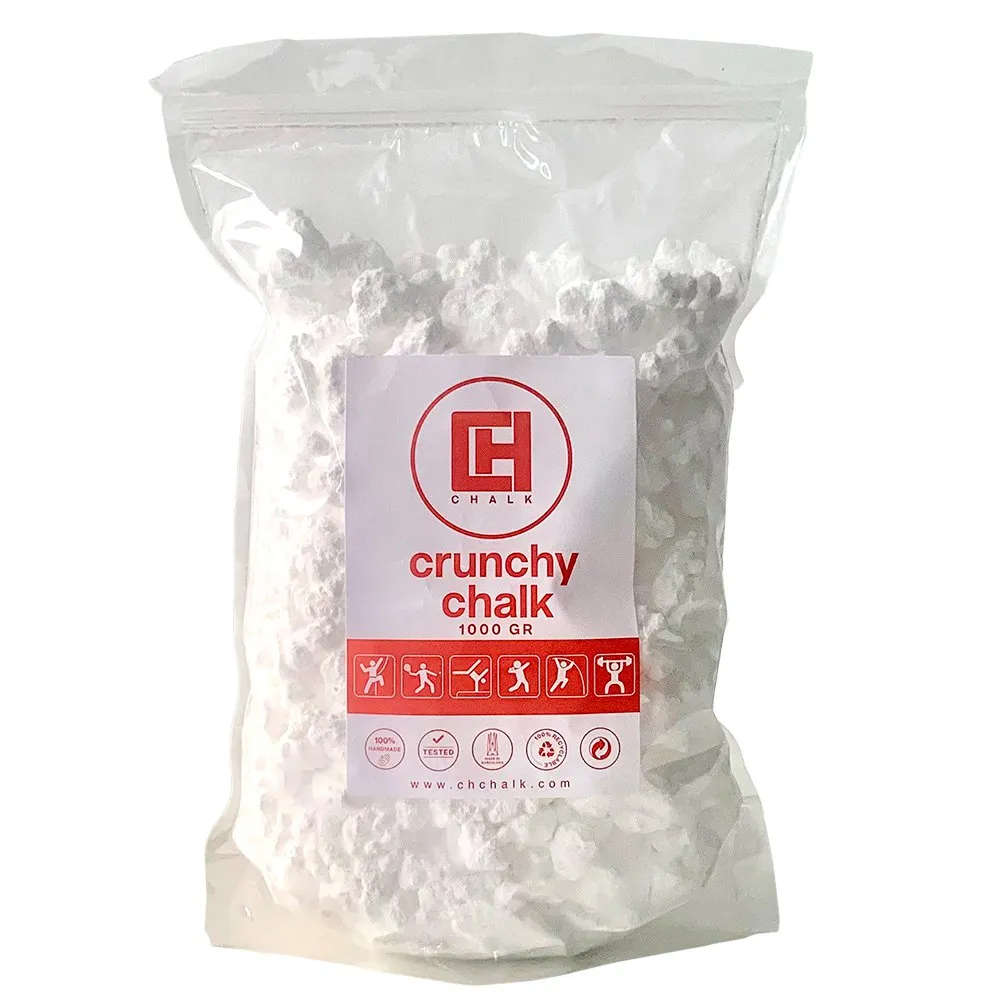 Ch Chalk Crunchy 1000g Chalkbag, White, One Size