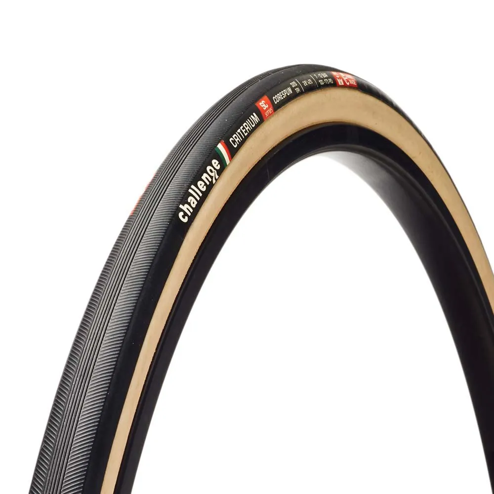 Challenge Criterium Tubular 700c X Steifer Rennradreifen 25 Mm, Black / white, 700C x 25 Challenge Criterium Tubular 700c X Steifer Rennradreifen 25 Mm, Black / white, 700C x 25