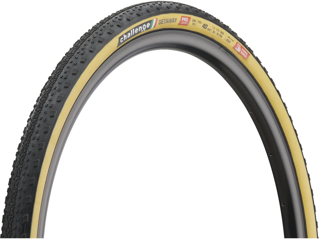 Challenge Getaway Pro Handmade 28" Faltreifen Challenge Getaway Pro Handmade 28" Faltreifen