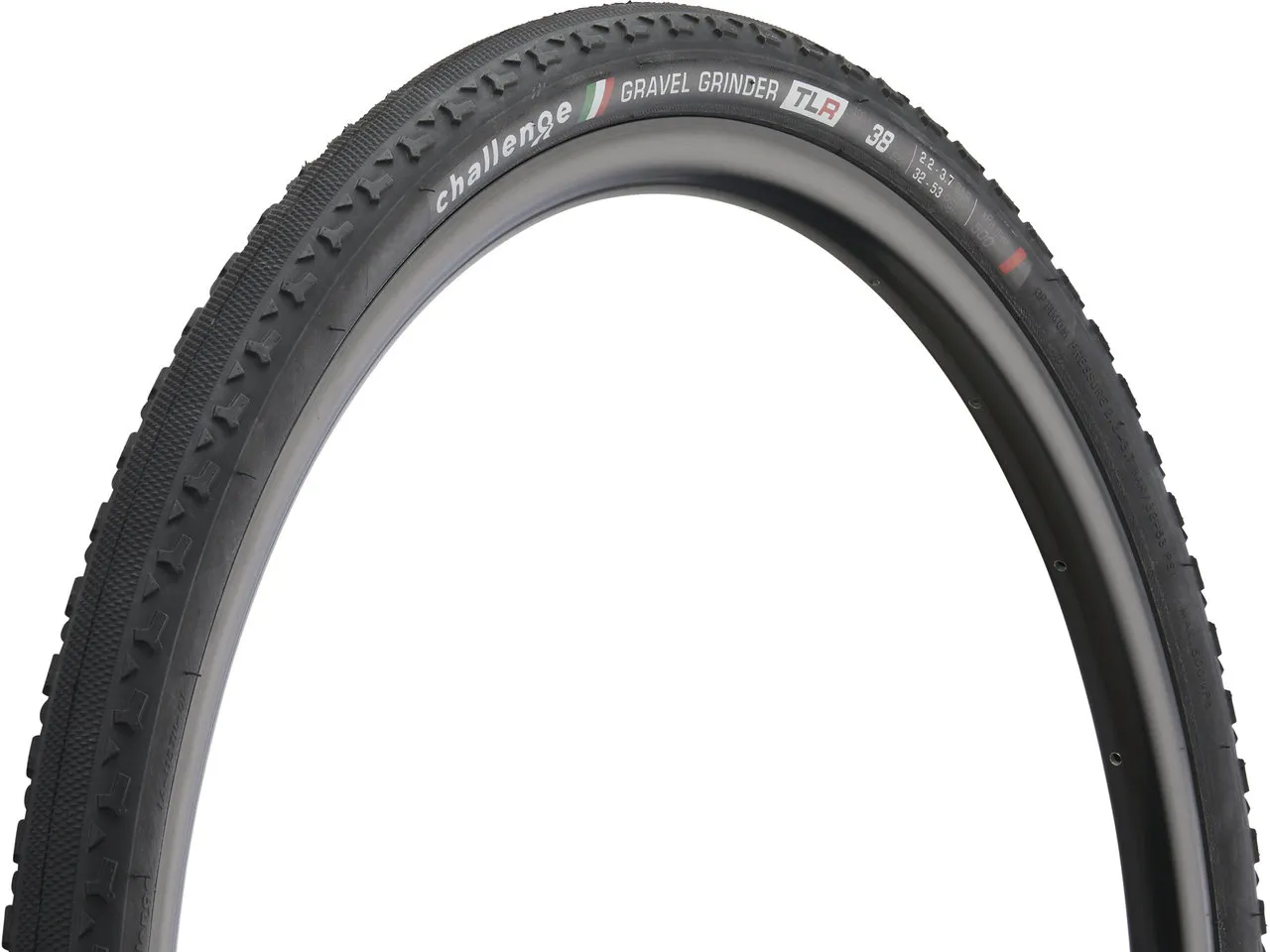 Challenge Gravel Grinder Race TLR 28" Faltreifen - Werkstattverpackung, Schwarz Challenge Gravel Grinder Race TLR 28" Faltreifen - Werkstattverpackung, Schwarz