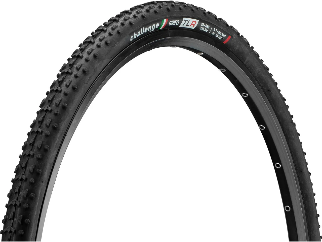 Challenge Grifo Race TLR 28" Faltreifen, Schwarz, 33-622 (700 x 33C) Challenge Grifo Race TLR 28" Faltreifen, Schwarz, 33-622 (700 x 33C)