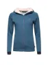 Chillaz Damen Fleecejacke Gerntal Hoodie, Dunkelblau
