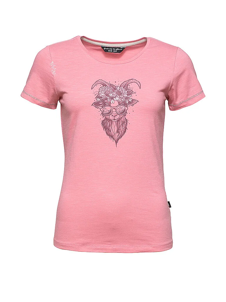 Chillaz Damen Klettershirt Gandia Alps Love, Rosa Chillaz Damen Klettershirt Gandia Alps Love, Rosa