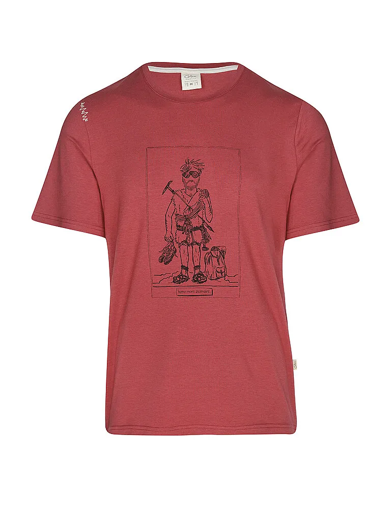Chillaz Herren Klettershirt Homo Mons, Rot
