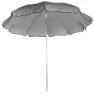 Chillvert Aluminium Faltbarer Sonnenschirm 240 Cm, Grey stone, One Size
