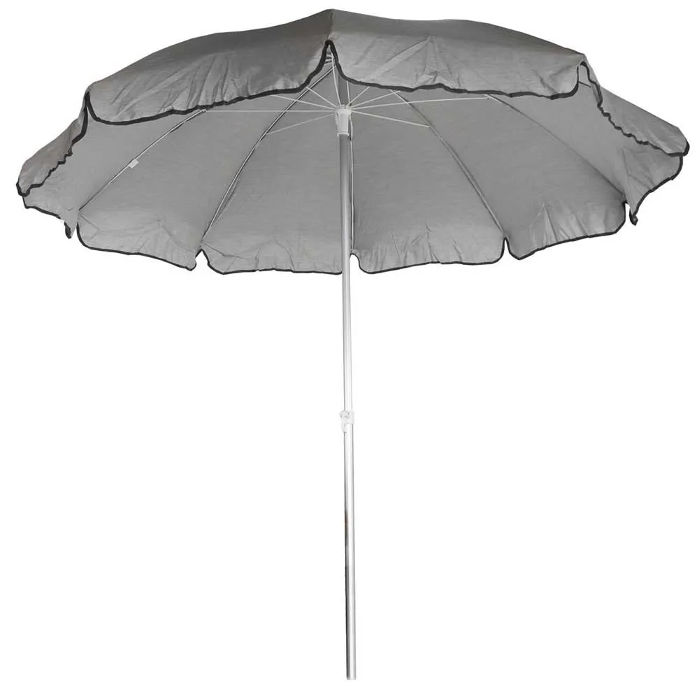 Chillvert Aluminium Faltbarer Sonnenschirm 240 Cm, Grey stone, One Size Chillvert Aluminium Faltbarer Sonnenschirm 240 Cm, Grey stone, One Size