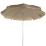 Chillvert Aluminium Hampton Klappbarer Sonnenschirm 240 Cm, Beige, One Size