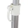 Chillvert Aluminium Hampton Klappbarer Sonnenschirm 240 Cm, Beige, One Size