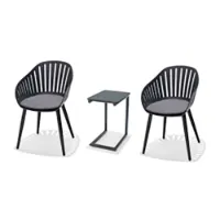 Chillvert Aluminium Lacio Gartenmöbel-set Aus Harz Chillvert Aluminium Lacio Gartenmöbel-set Aus Harz