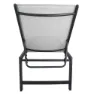 Chillvert Aluminium Pisa Sonnenliege 203x64x43 Cm, Anthracite / ecrú, One Size