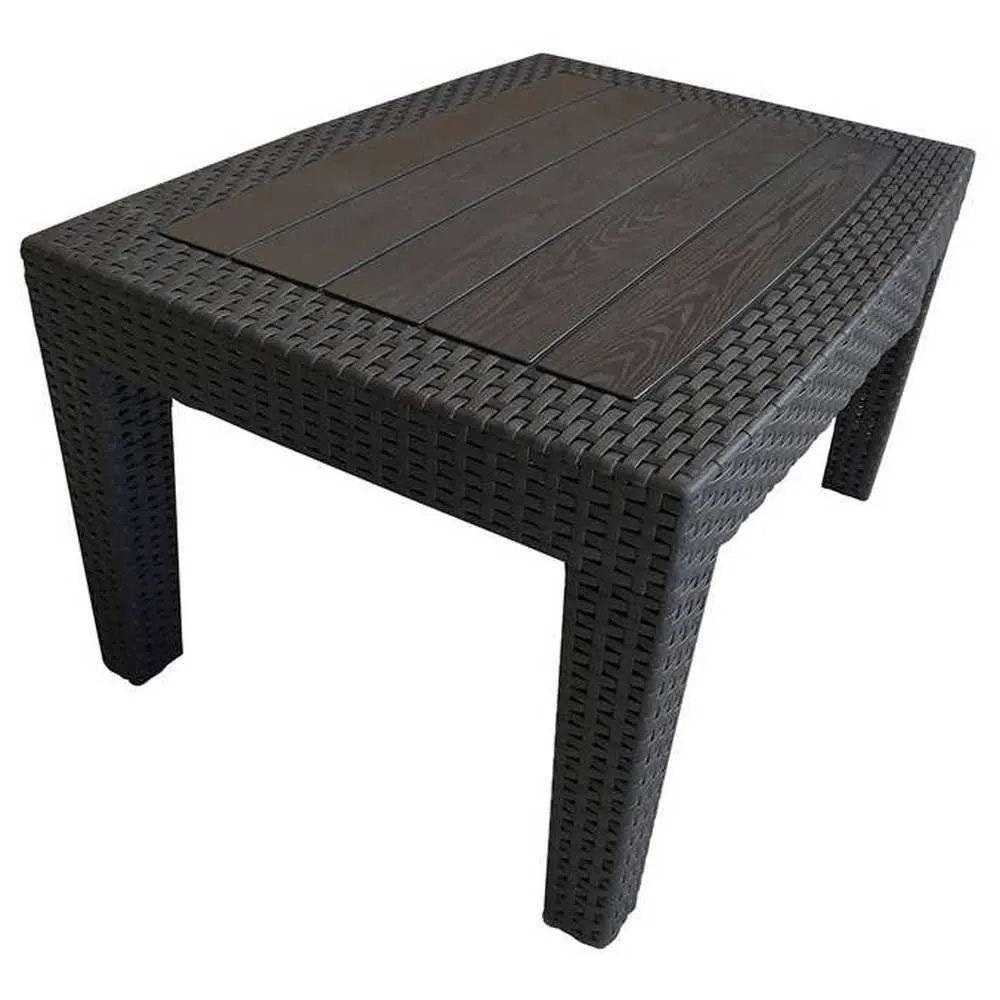 Chillvert Capri Harz-gartenmöbel-set Mit Rattan-effekt, Anthracite / grey, One Size Chillvert Capri Harz-gartenmöbel-set Mit Rattan-effekt, Anthracite / grey, One Size