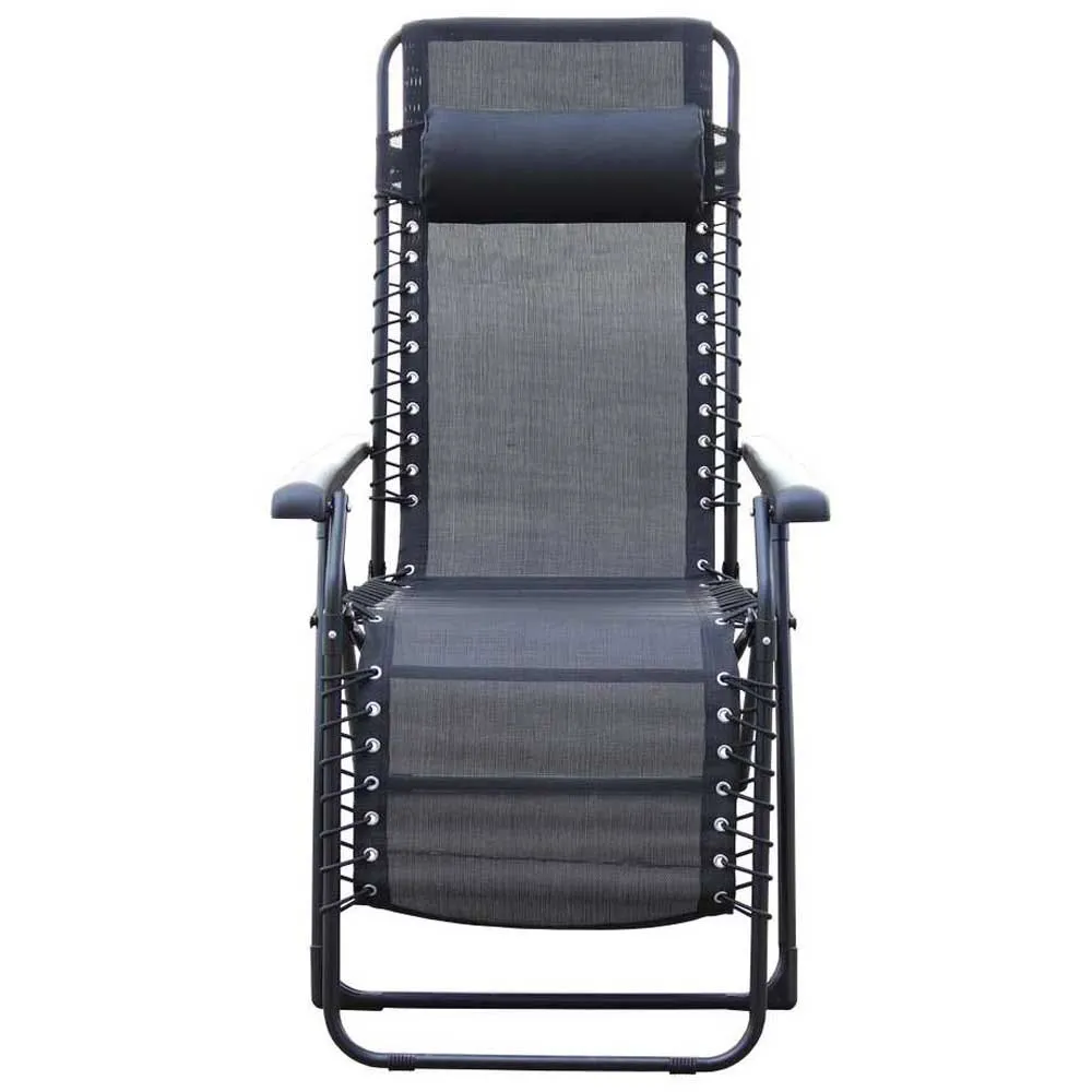 Chillvert Catania Stahl Liegestuhl 65.5x91x116 Cm unisex, Black, One Size Chillvert Catania Stahl Liegestuhl 65.5x91x116 Cm unisex, Black, One Size