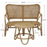 Chillvert Gartenmöbel-set Parma Aus Rattan, Natural, One Size