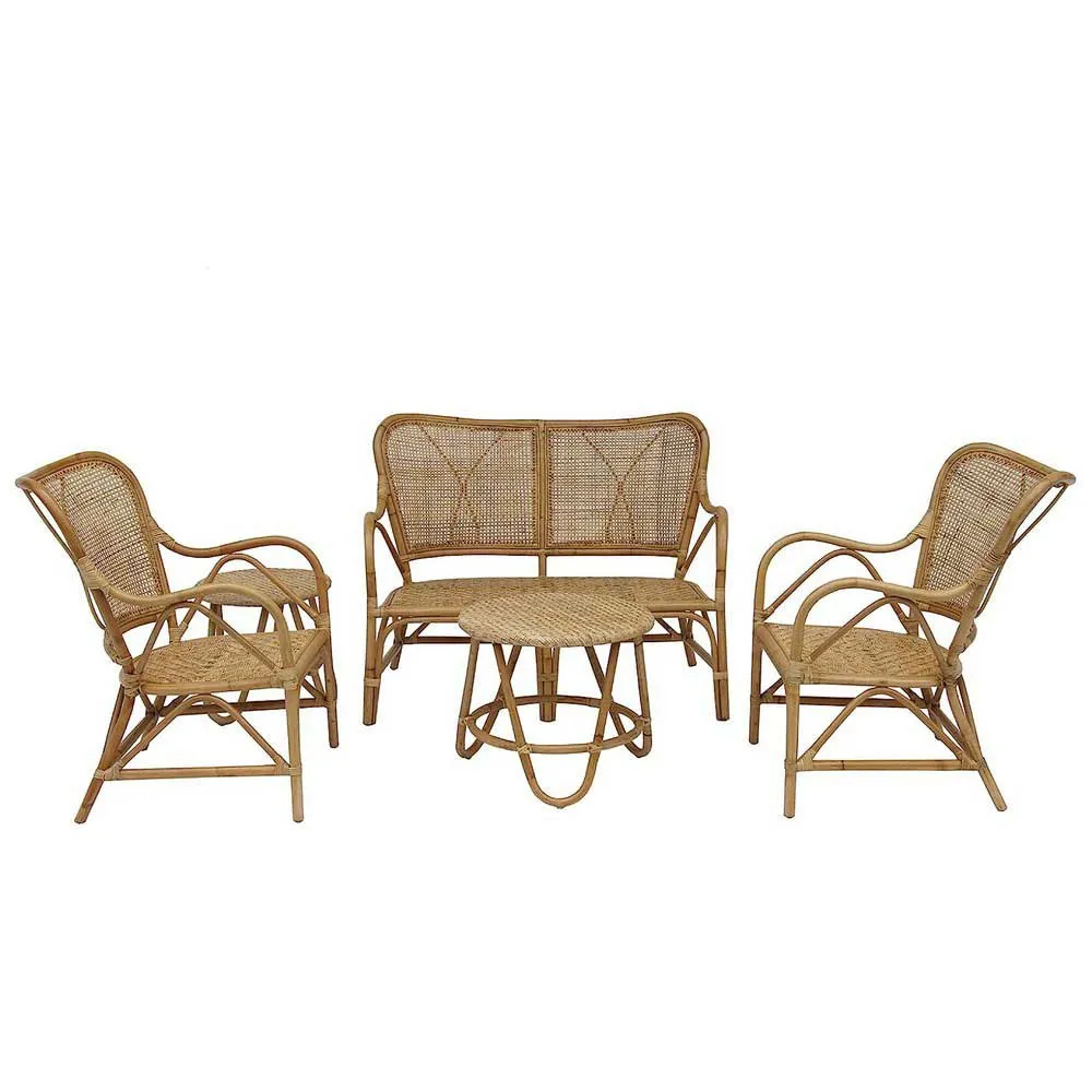 Chillvert Gartenmöbel-set Parma Aus Rattan, Natural, One Size Chillvert Gartenmöbel-set Parma Aus Rattan, Natural, One Size