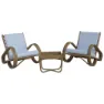Chillvert Gartenmöbelset Parma Aus Rattan, Natural / white, One Size