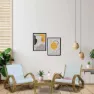 Chillvert Gartenmöbelset Parma Aus Rattan unisex, Natural / white, One Size