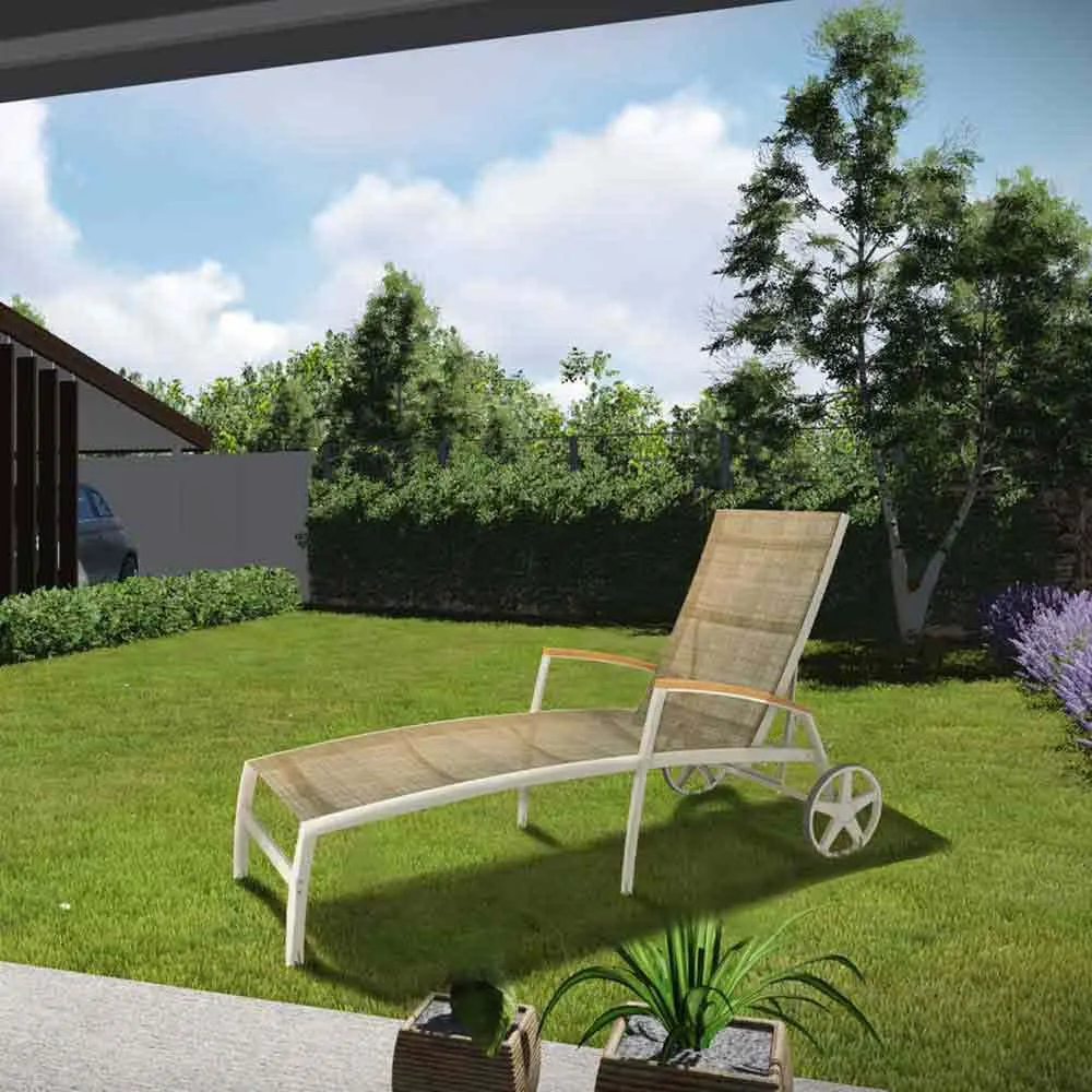 Chillvert Imperia Fsc Eukalyptus Sonnenliege 180.40x77.60x102.90 Cm, Wooden / beige, One Size Chillvert Imperia Fsc Eukalyptus Sonnenliege 180.40x77.60x102.90 Cm, Wooden / beige, One Size