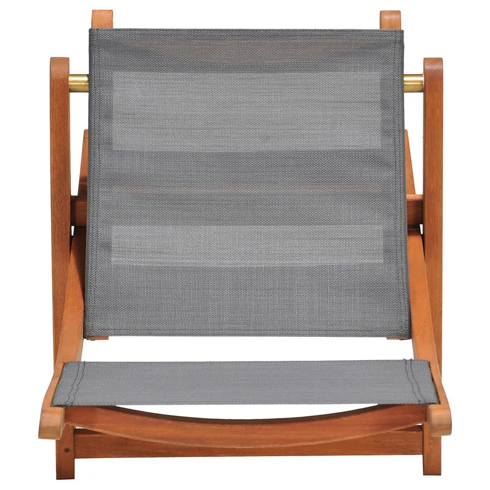 Chillvert Napoles Fsc Klappstuhl Aus Eukalyptus Und Stoff 50.65x49.6x93.2 Cm, Wooden / grey, One Size Chillvert Napoles Fsc Klappstuhl Aus Eukalyptus Und Stoff 50.65x49.6x93.2 Cm, Wooden / grey, One Size