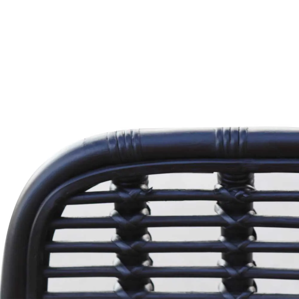 Chillvert Parma Metall-und Rattanstuhl 46x60x92 Cm, Black, One Size Chillvert Parma Metall-und Rattanstuhl 46x60x92 Cm, Black, One Size