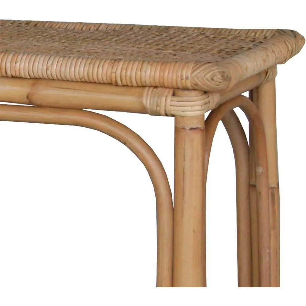 Chillvert Parma Rattan Gartenbank 110x30x45 Cm, Natural, 110 x 30 x 45cm Chillvert Parma Rattan Gartenbank 110x30x45 Cm, Natural, 110 x 30 x 45cm