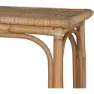 Chillvert Parma Rattan Gartenbank 110x30x45 Cm, Natural, 110 x 30 x 45cm