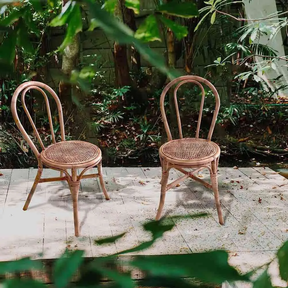 Chillvert Parma Rattan Gartenstuhl 42x52x90 Cm, Natural, 42 x 52 x 90cm Chillvert Parma Rattan Gartenstuhl 42x52x90 Cm, Natural, 42 x 52 x 90cm